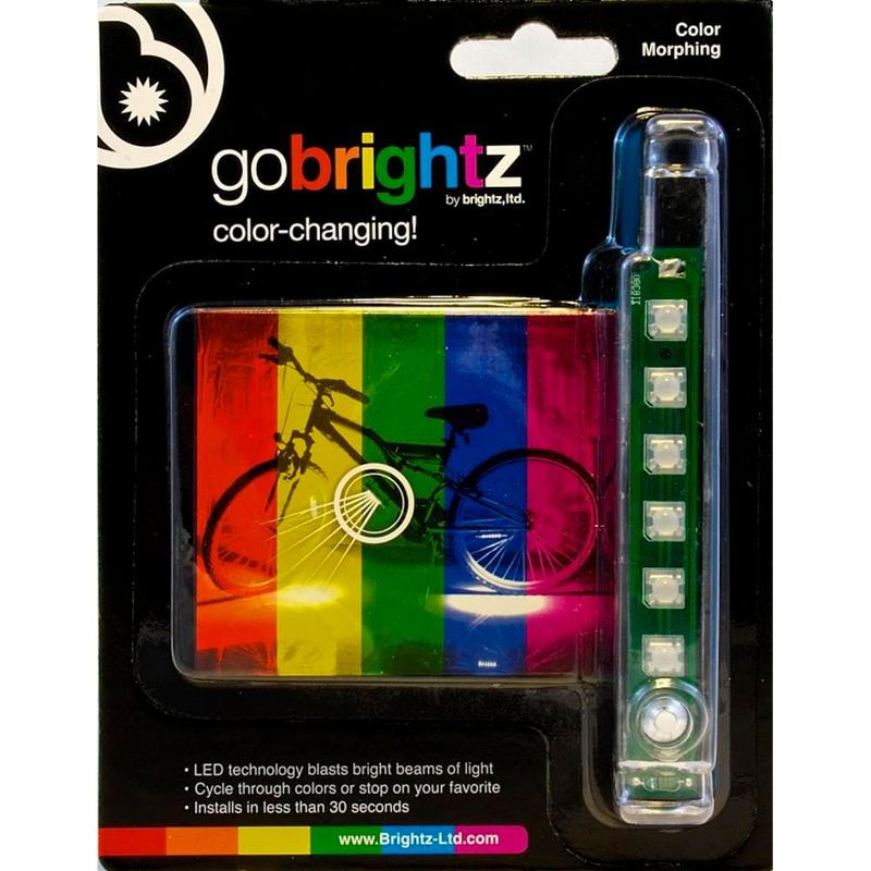 Brightz Ltd Color Morphing Go Brightz LED Bicycle Light