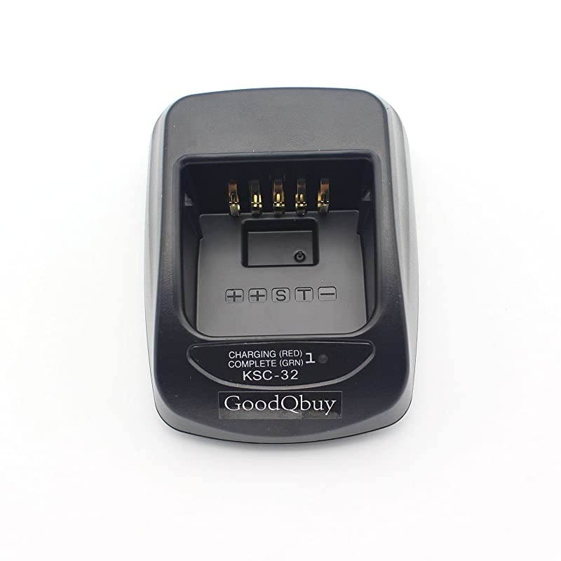 NiMH NICD LIION Rapid Quick Charger KSC32 is Compatible with Kenwood Radio NX410 NX411 TK2180 TK3180 TK5210 KNB32N KNB33 KNB33L KNB33Li KNB43L KNB47L KNB48L KNB50NC KNB54N