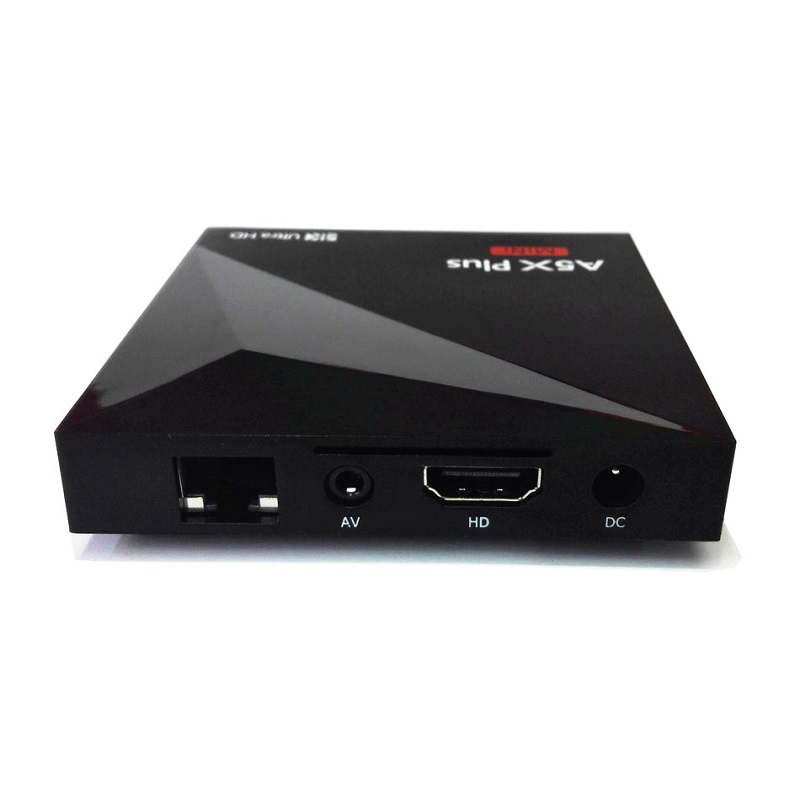 H96 Max+ 4K Ultra HD Full HD Media Player Smart TV BOX with Remote Controller, Android 9.0, RK3328