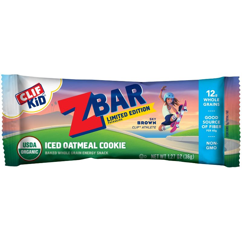 Zbar Chocolate Chip, Iced Oatmeal Cookie, and S'mores Snack Bars - 18pk