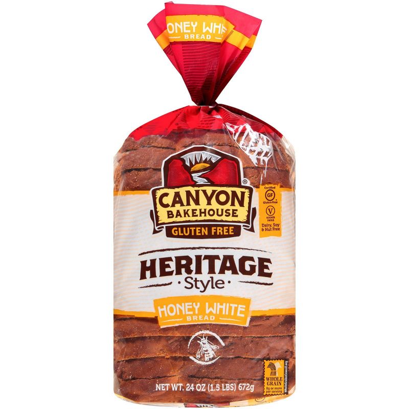 Canyon Bakehouse Gluten Free Heritage Honey White Bread - 24oz