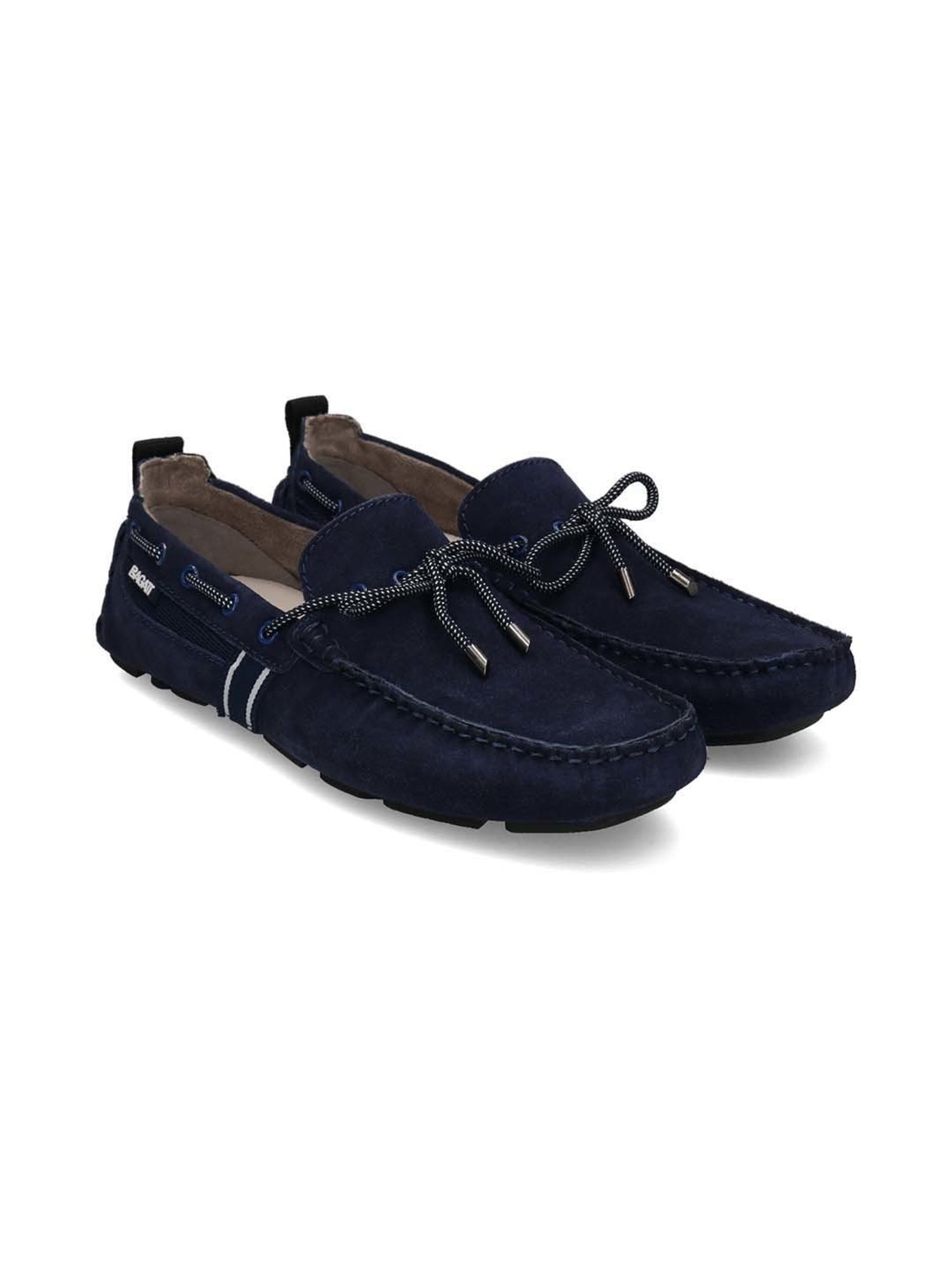 Bagatt Men's Hexa Blue Boat Shoes