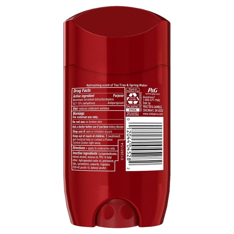 Old Spice GentleMan's Blend Tea Tree & Spring Water Anti-Perspirant and Deodorant - 2.6oz 