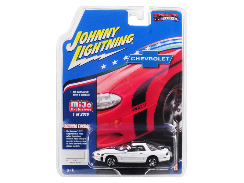 1969 Chevrolet Camaro Z/28 Carolina Blue with White Stripes Limited Edition to 420 pieces Worldwide 1/18 Diecast Model Car by ACME