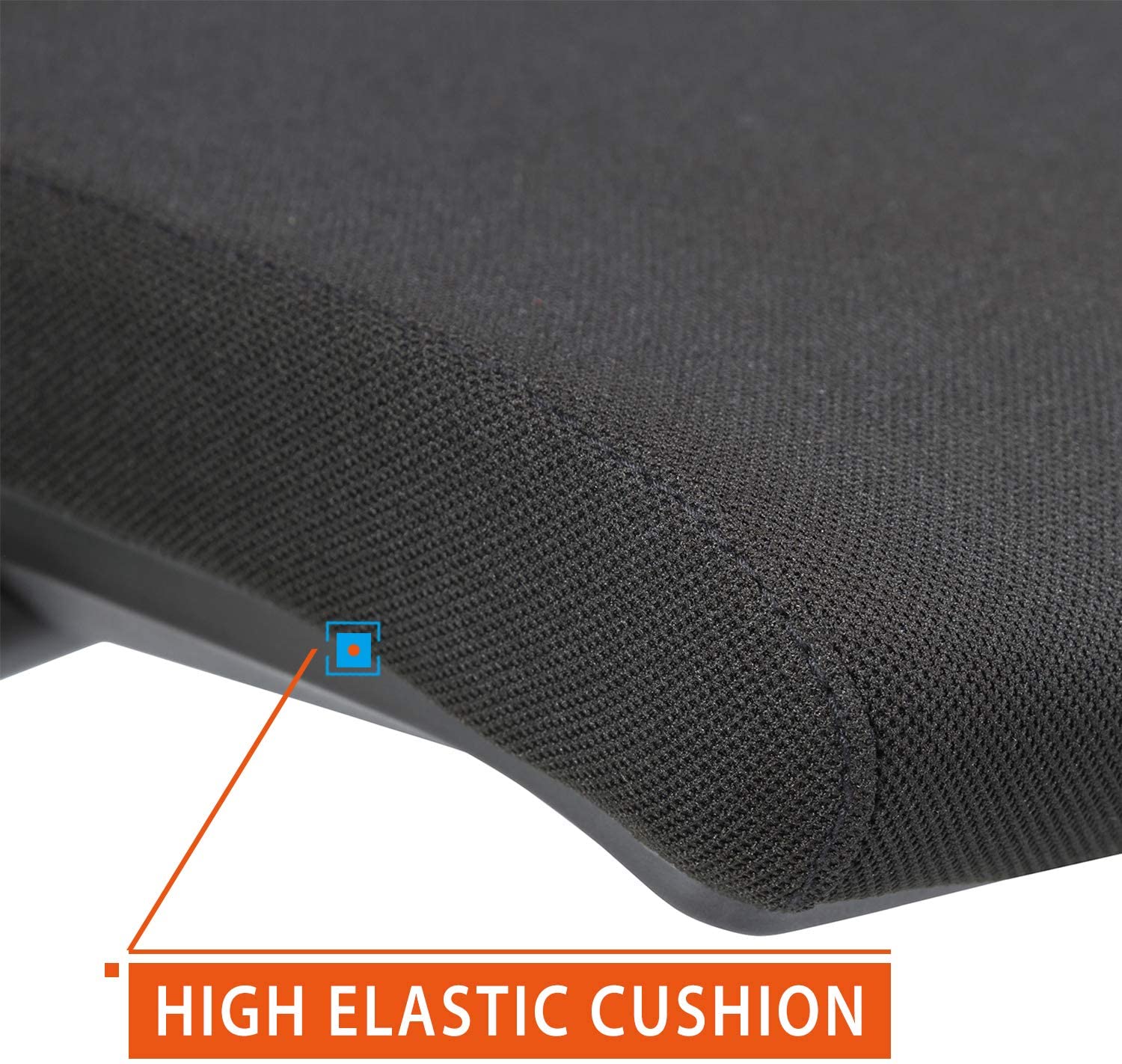 COLAMY Mesh Guest Reception Stack Chairs with Caster Wheels and Arms for Office School Church Conference Waiting Room Black