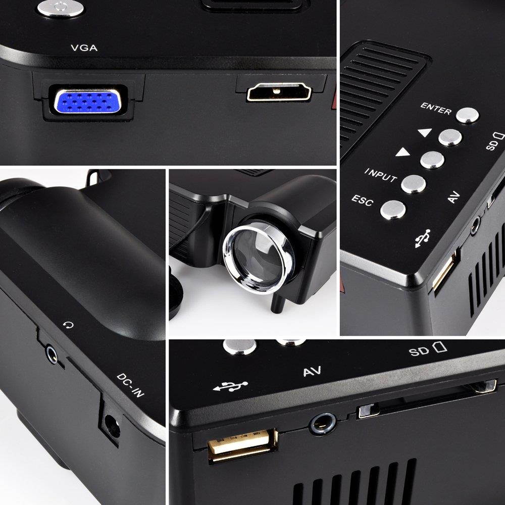 PYLE HOME PRJG48 1080p Mini Compact Pocket Projector