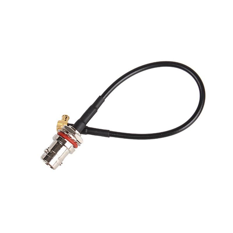 BQLZR 10x BNC Female to MMCX Plug Male Right Angle Adapter RG174 Cable for Wi-Fi WLAN