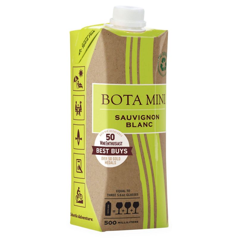 Bota Mini Sauvingon Blanc White Wine - 500ml Box