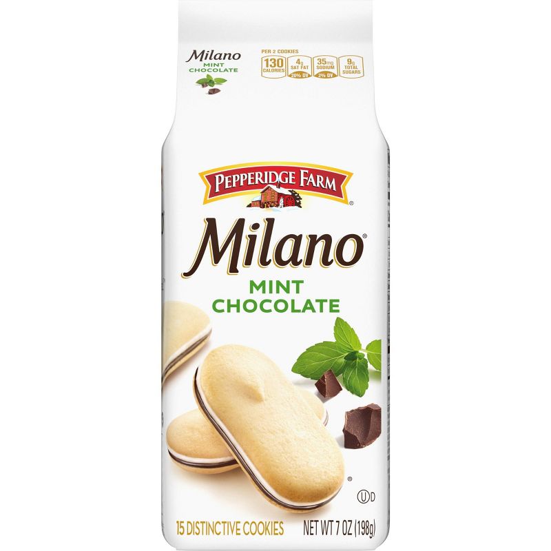 Pepperidge Farm Milano Mint Chocolate Cookies - 7oz