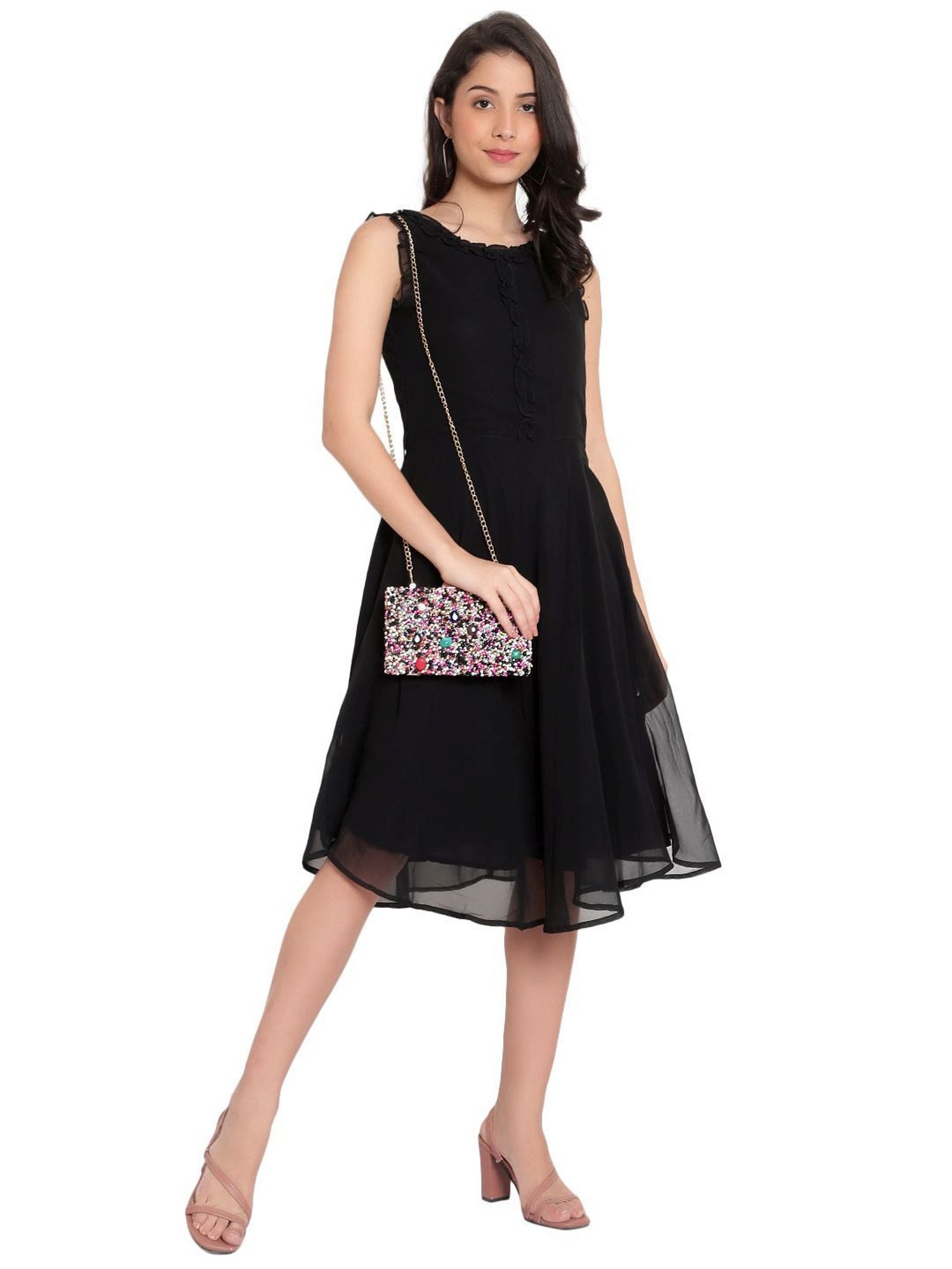 Spice Art Grey Clutch