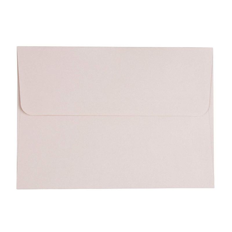 50-Pack A7 Bronze Foil Lined Envelopes for 5"x7" Announcements, Photos, Wedding Invitations, Off-White