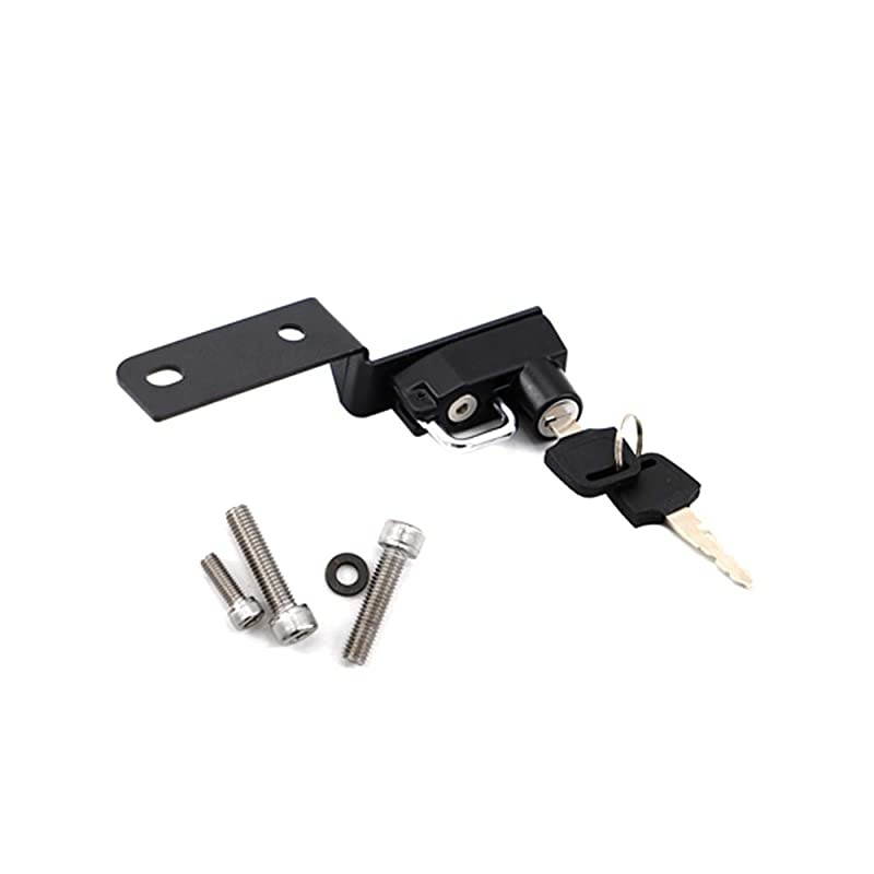 Motorcycle Helmet Lock AntiTheft for KTM Duke 125250390 2017 up Black