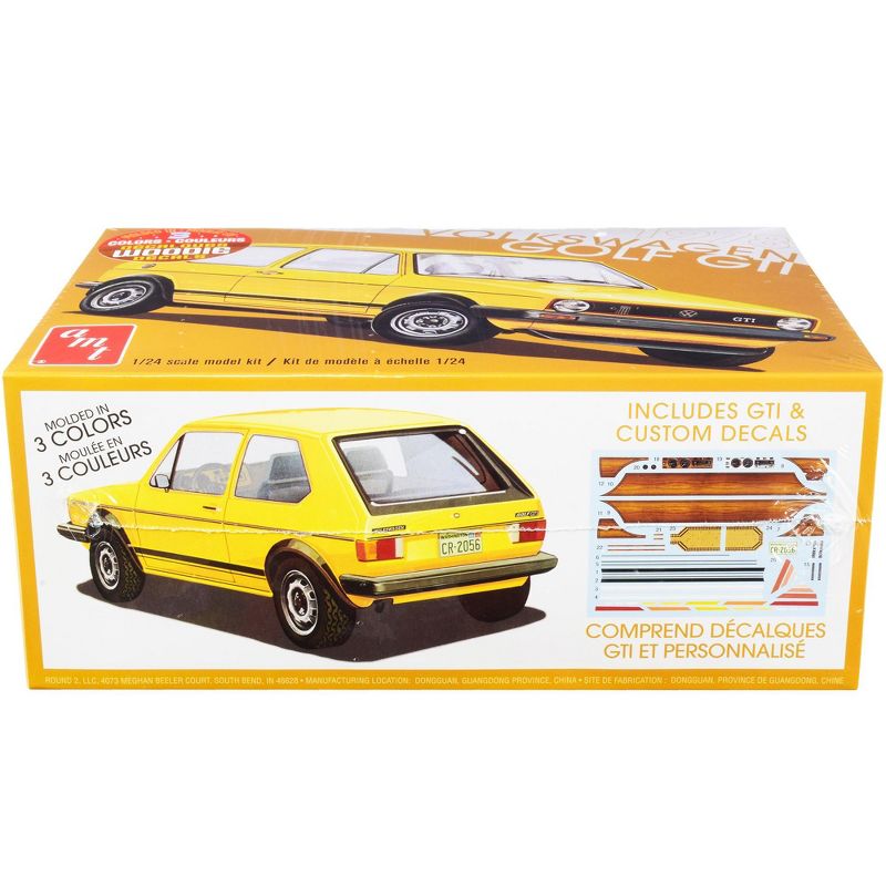 Skill 2 Model Kit 1978 Volkswagen Golf GTI 1/24 Scale Model by AMT