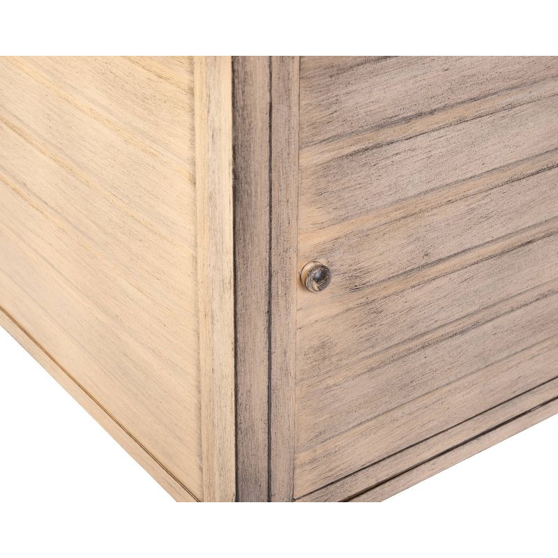 Sawyer Driftwood Rectangle Aluminum LPG Fire Pit - Fire Sense