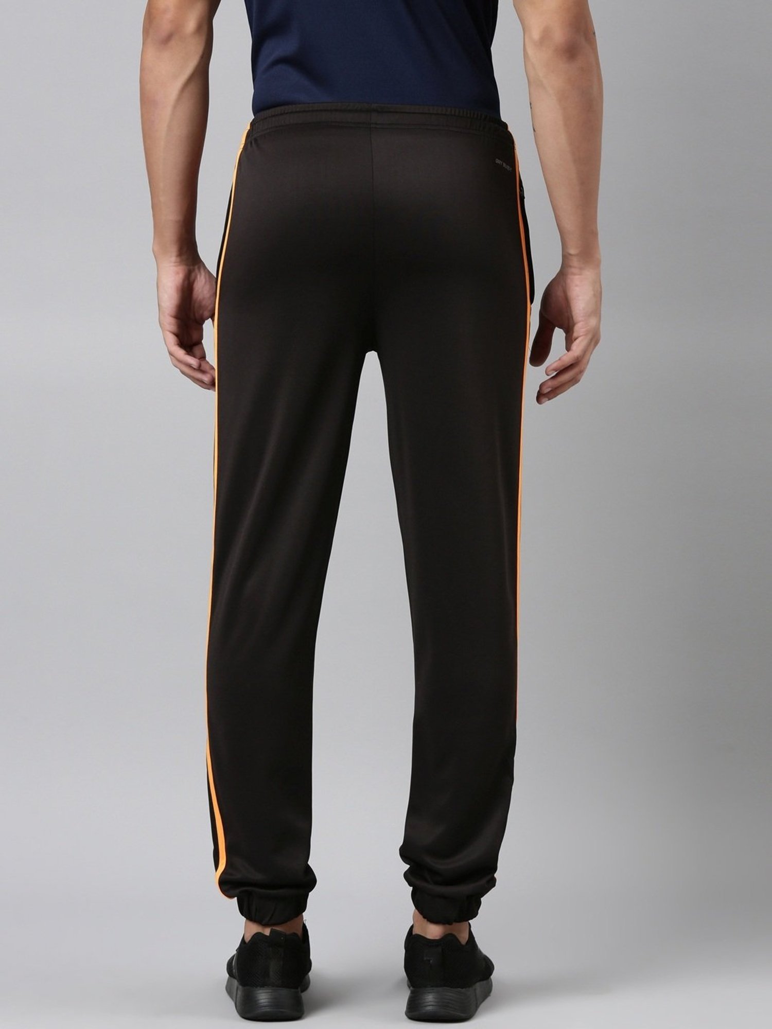 Dixcy Scott Originals Zed Black Cotton Regular Fit Sports Joggers