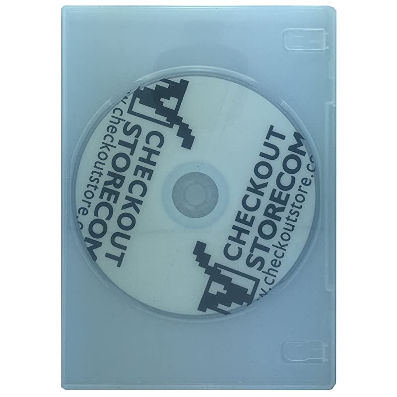50 Premium Slimline Single 1Disc DVD Cases 7mm Clear