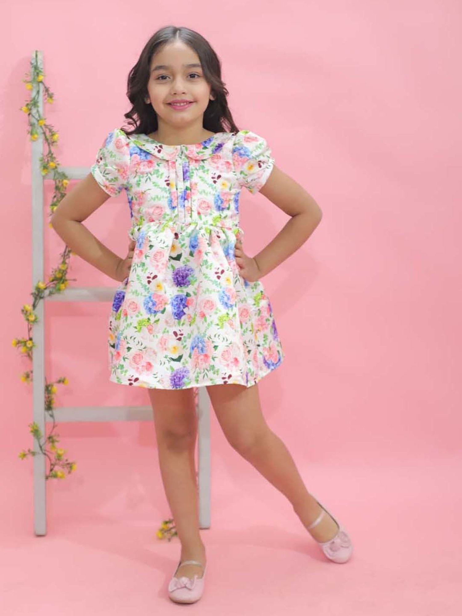 KidsDew Kids Multicolor Printed Dress