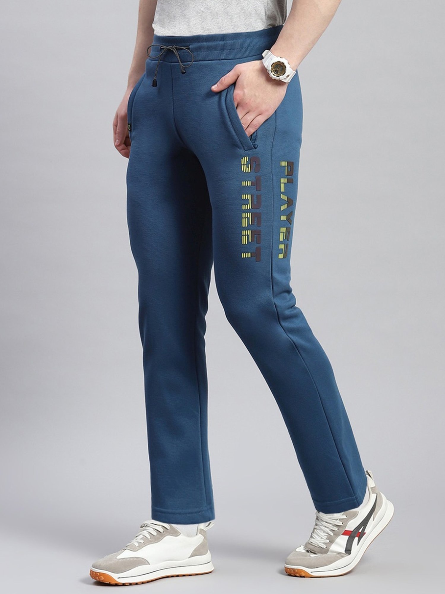 Parx Black Jogger Fit Joggers