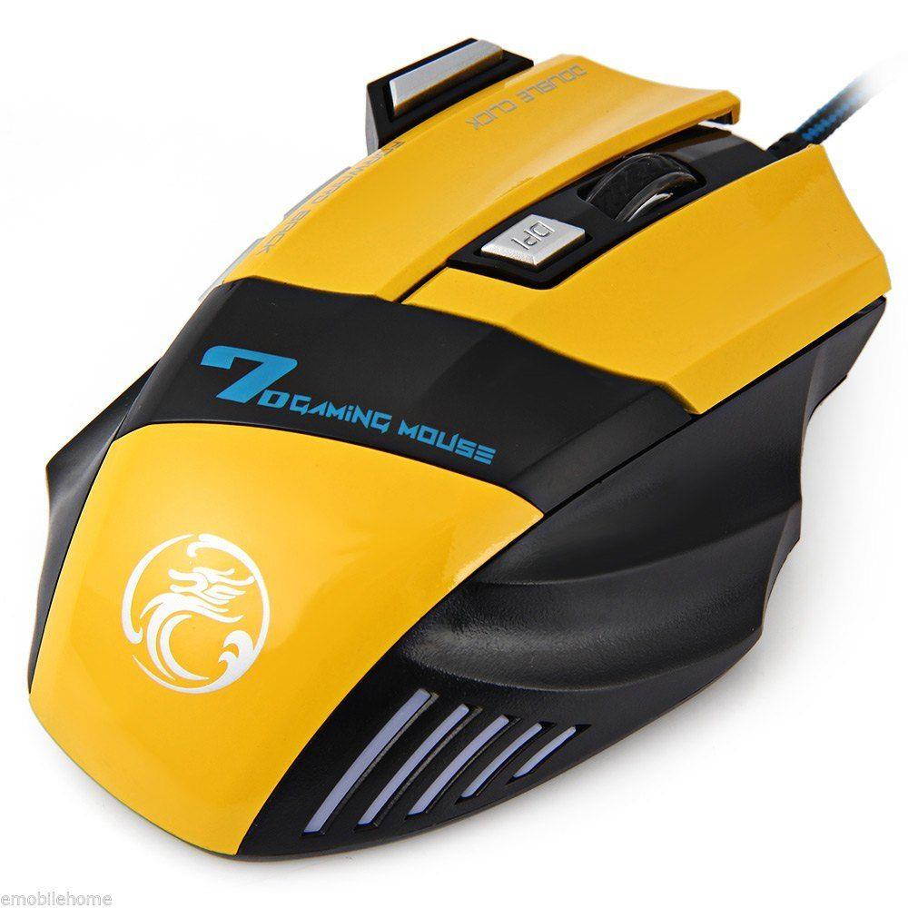 Estone X7 3200DPI LED Optical 7D USB Wired Gaming Mouse