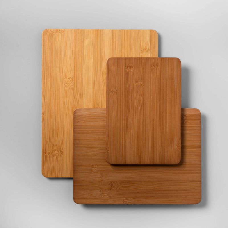 Picnic at Ascot Bamboo Butcher Block  13" x 13"