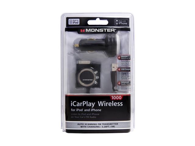 Monster Cable iCarPlay Wireless 1000 FM Transmitter for iPod and iPhone                                                    AI 1000 FM-CH V2