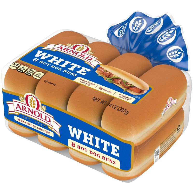 Oroweat White Hot Dog Buns - 14oz/8ct