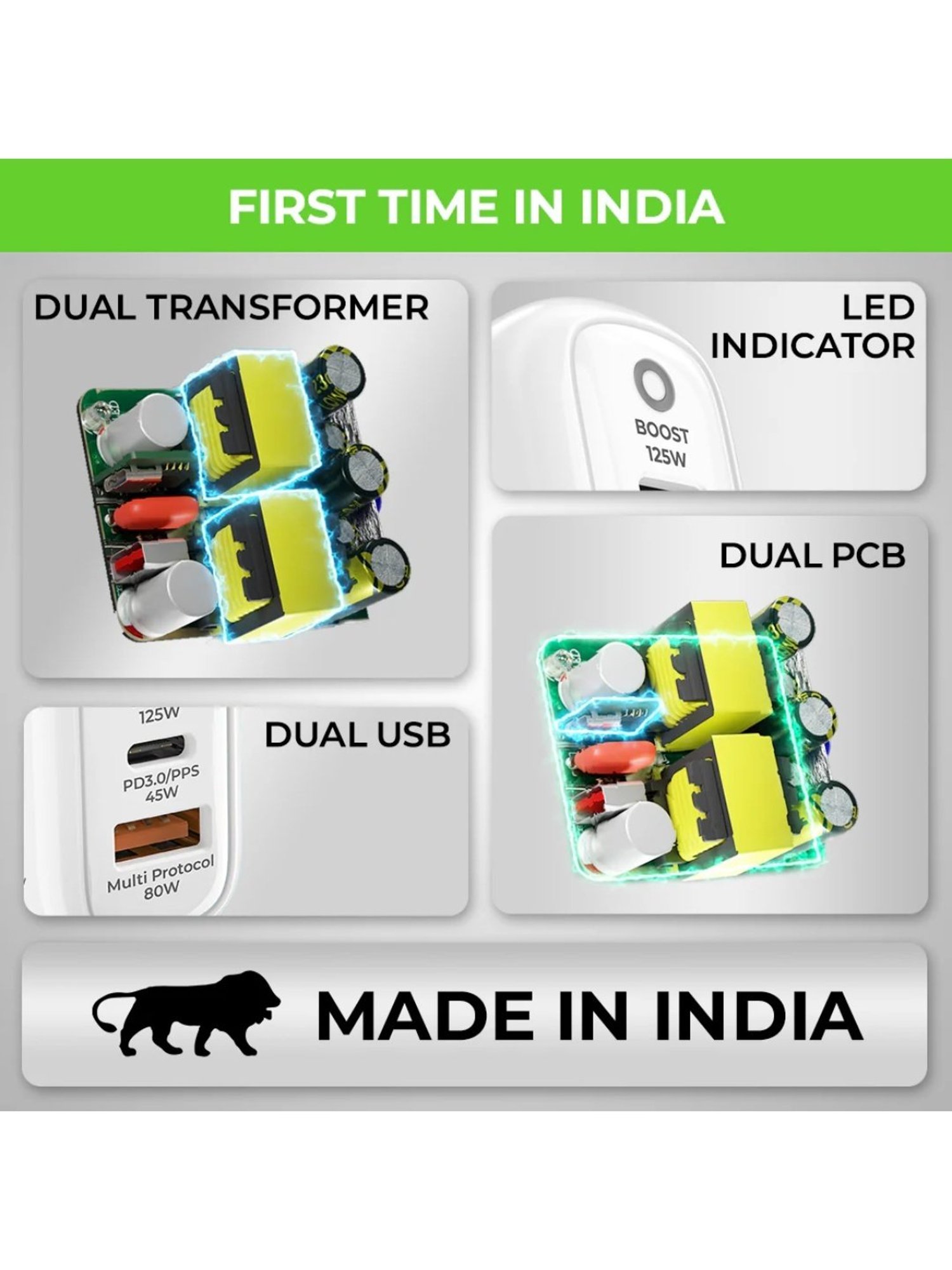 Stuffcool Nuevo PD20W Smallest Wall Charger for Latest iPhone 15,14,13,12 (Yellow)