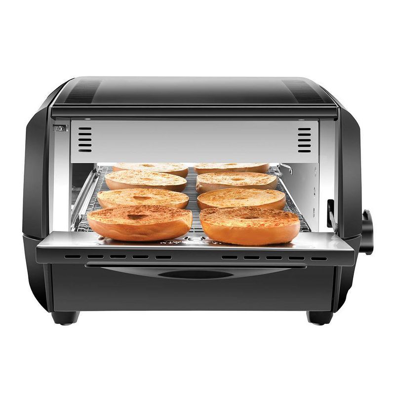 Chefman Conveyour Toaster Oven with Infrared Heating Technology - Black