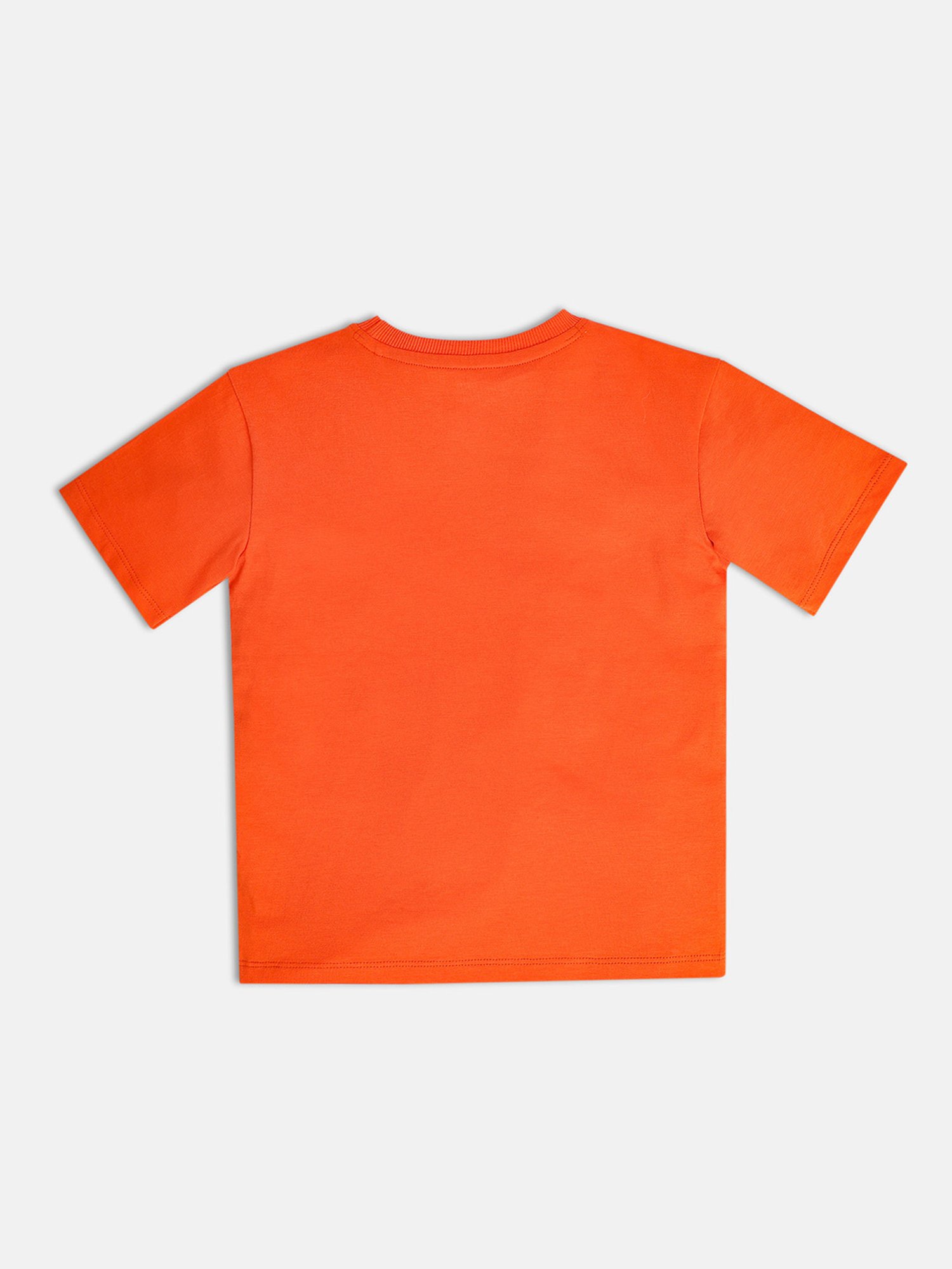 MINIKLUB Kids Orange Printed T-Shirt