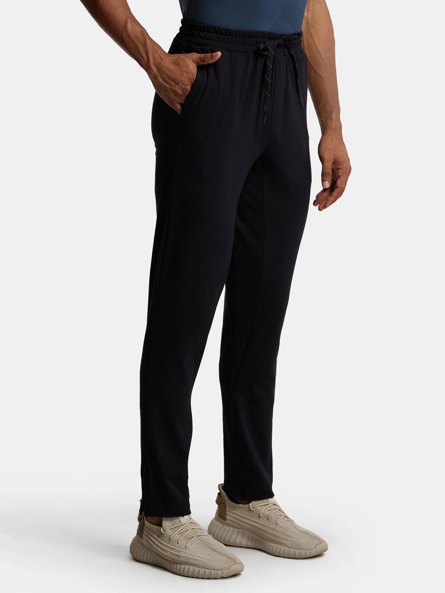 Basics Green Jogger Track Pant