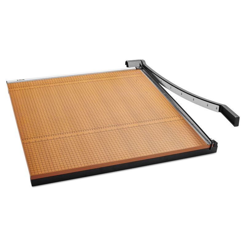 X-Acto Square Commercial Grade Wood Base Guillotine Trimmer 20 Sheets 30" x 30" 26630