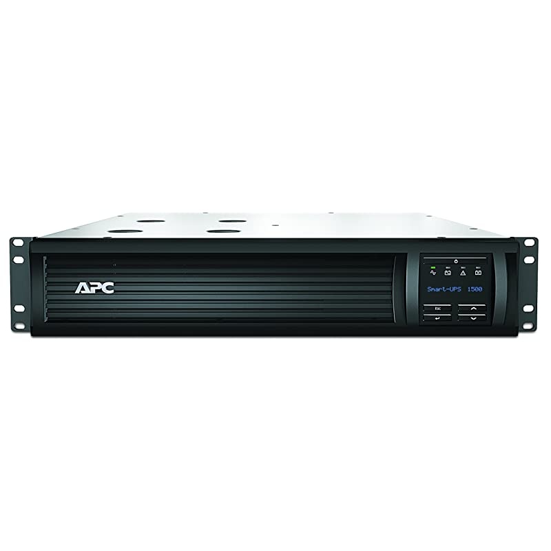 1500VA Smart UPS with SmartConnect, SMT1500RM2UC Rack Mount UPS Battery Backup, Sinewave, AVR, 120V, Line Interactive Uninterruptible Power Supply