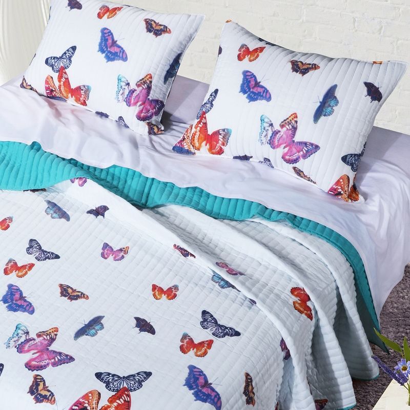 Barefoot Bungalow Mariposa Multicolor Standard Sham 20" x 26"