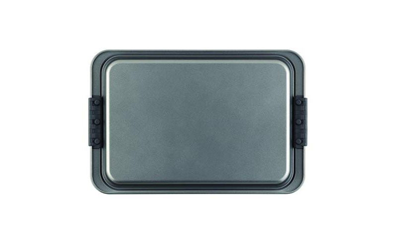 Anolon 54706  Advanced Nonstick Baking Pan / Nonstick Cake Pan, Rectangle  - 9 Inch x 13 Inch, Gray.