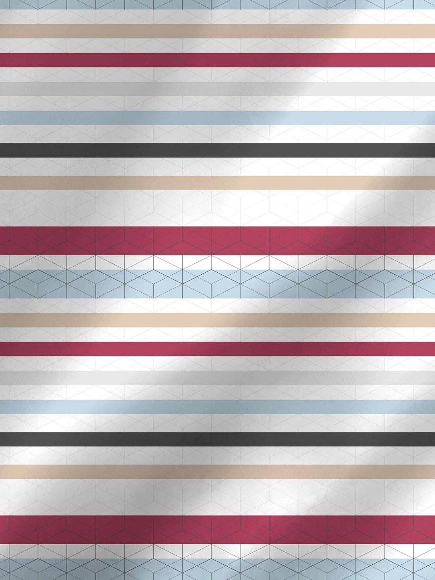 Layers Cotton Plus Multicolor Cotton Blend 120 TC Single Size Bed Sheet with Pillow Cover