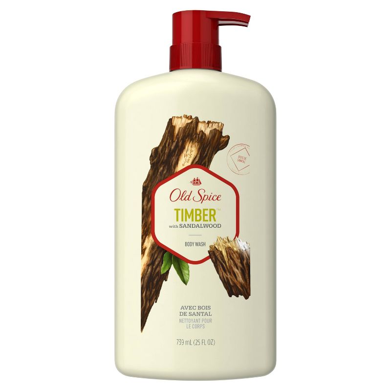 Old Spice Fresher Collection Timber Body Wash - 25oz