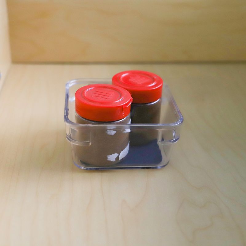 Michael Graves Design 3.75" x 3.75" Drawer Organizer with Indigo Rubber Lining