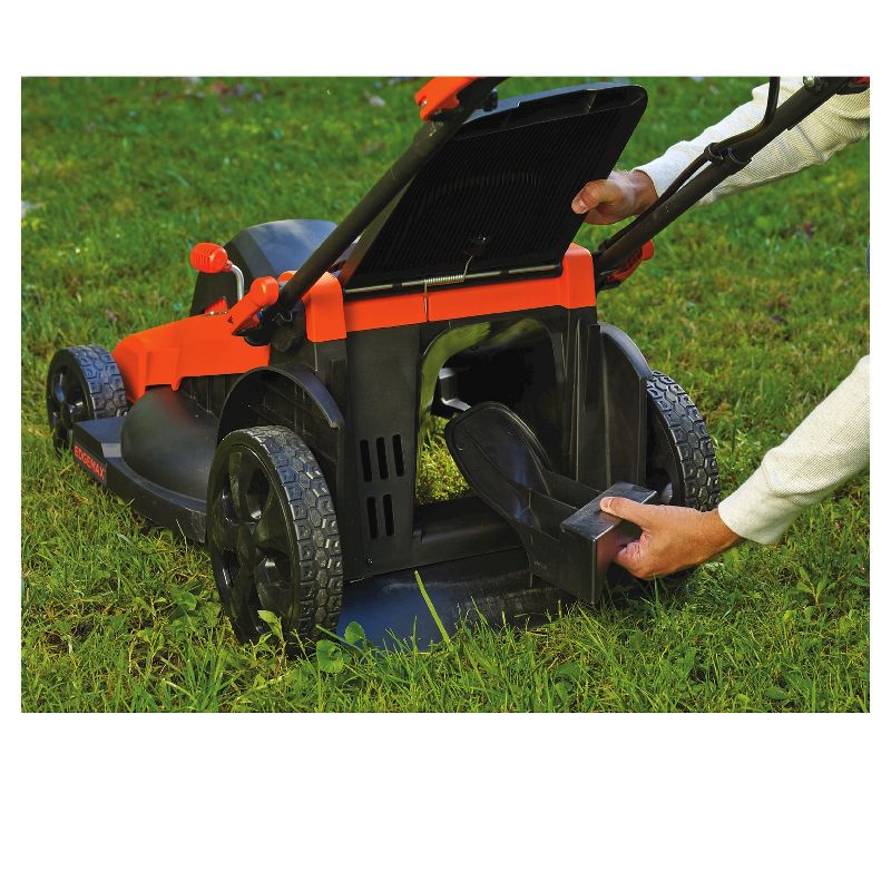 14" 120 Volts, 60Hz, 8 Amp, 960 Watts Corded Electric Lawnmower - Green - Earthwise