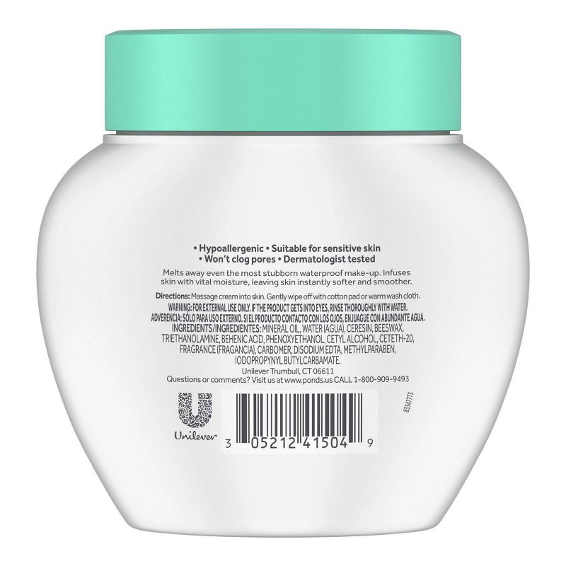 Pond's Cold Cream Makeup Remover Deep Cleanser - 9.5oz