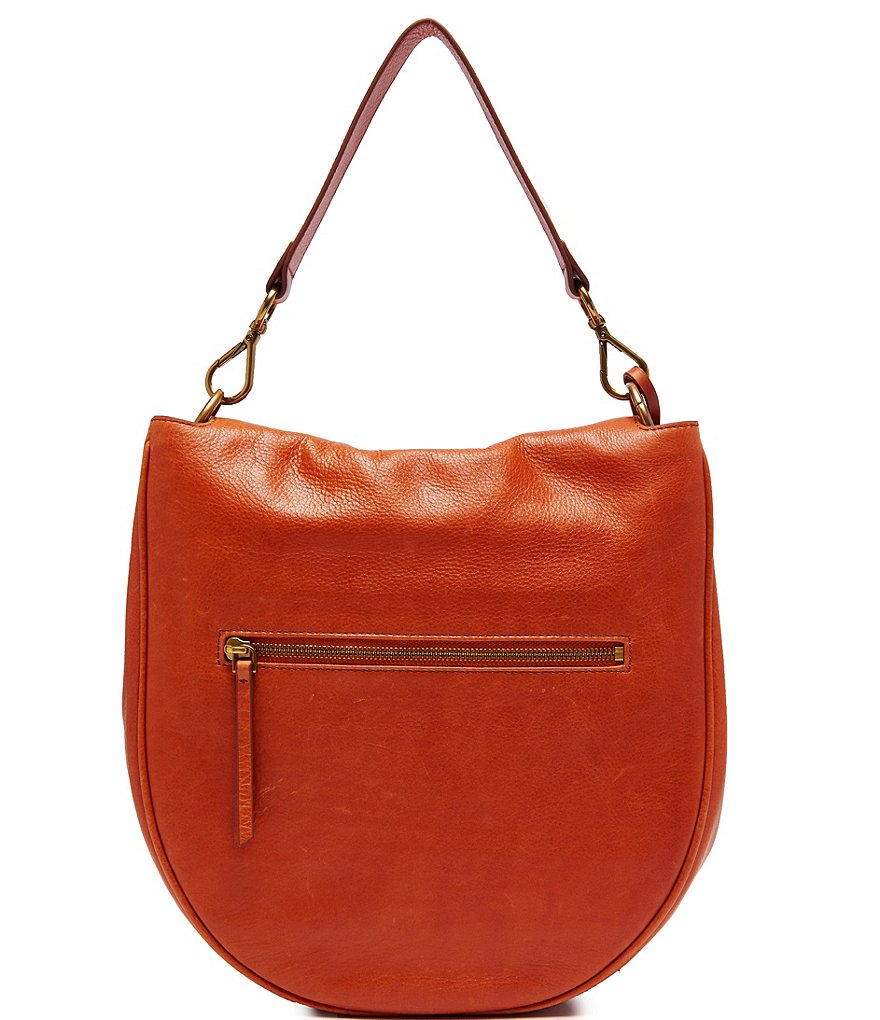 Margot Jace Leather Hobo Crossbody Bag