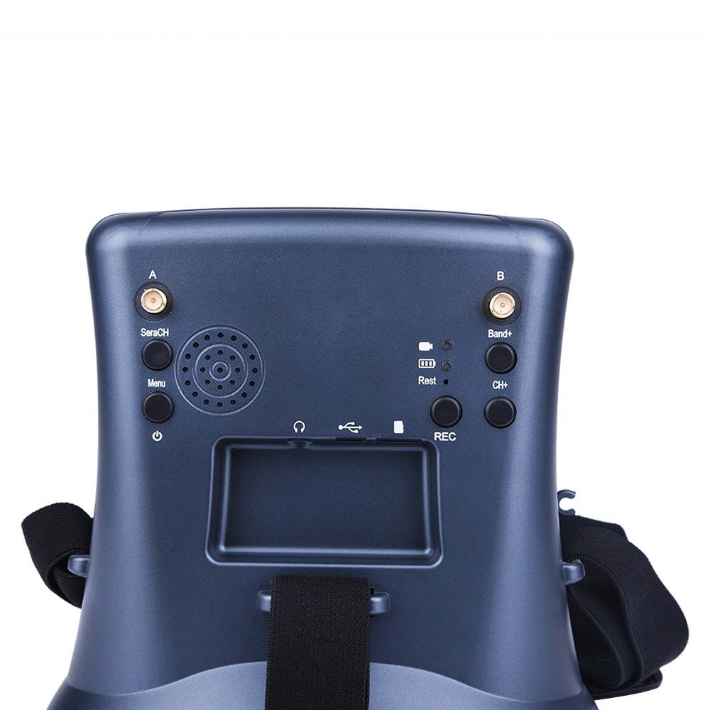 LS-008D 4.3 inch 800 x 480 Pixel Display 5.8GHz 40CH FPV Goggles, Support TF Card & DVR