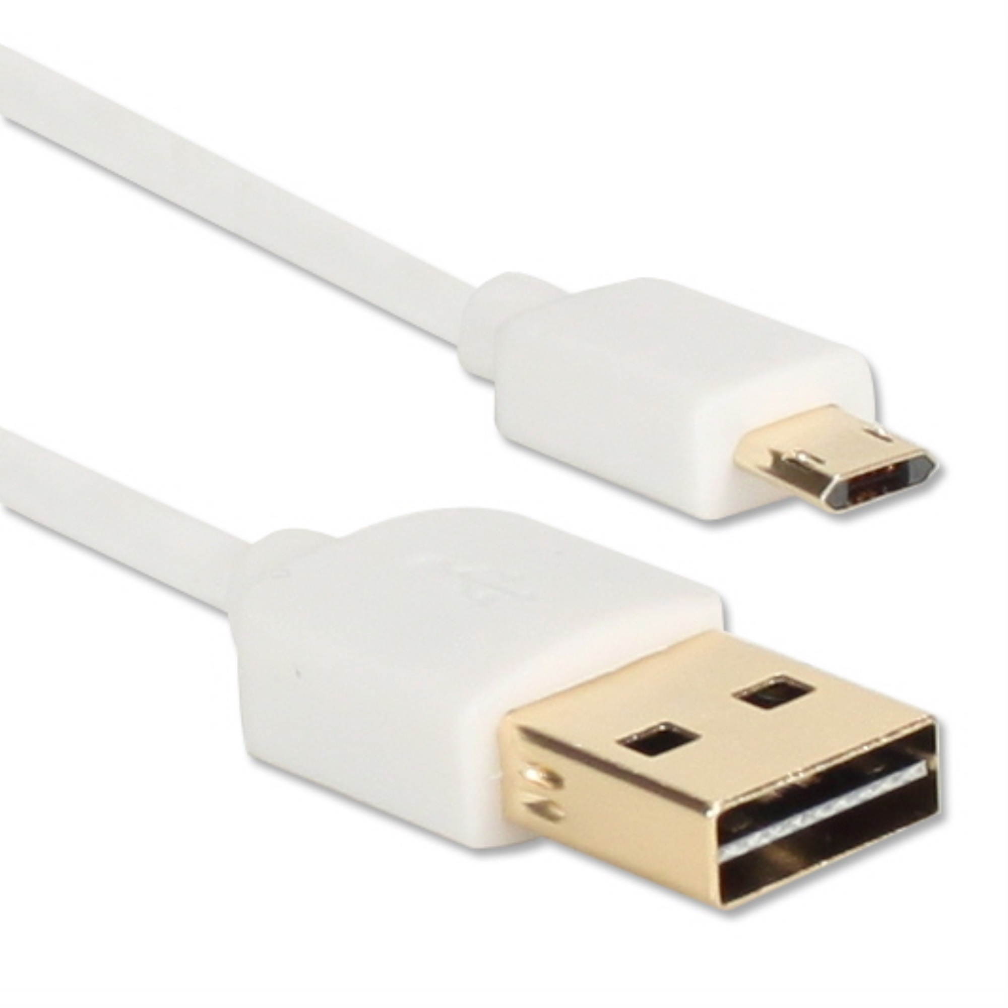 Qvs Premium Sync/Charging Usb/Micro-Usb Data Transfer Cable