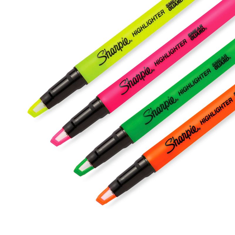 Sharpie 12pk Highlighters Clearview Chisel Tip Multicolor
