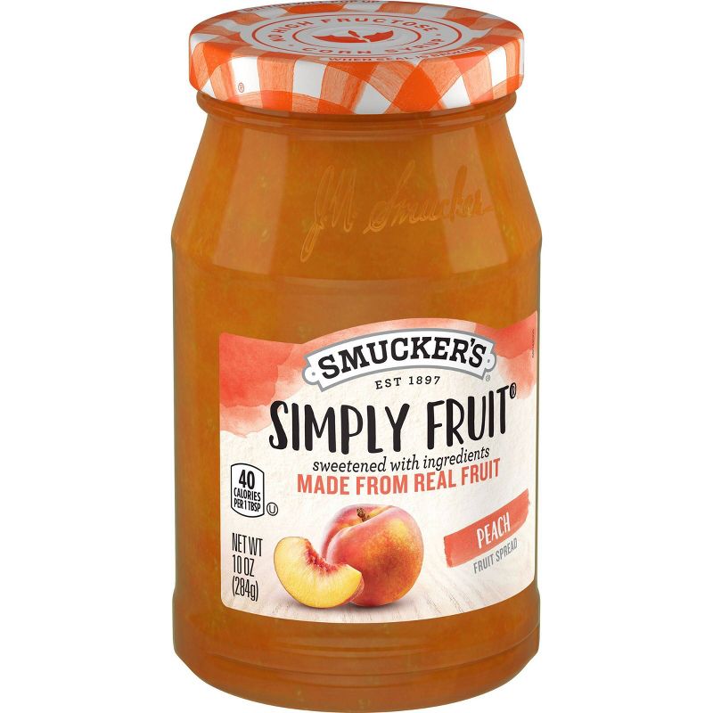Smucker's Simply Fruit Peach Spread - 10oz