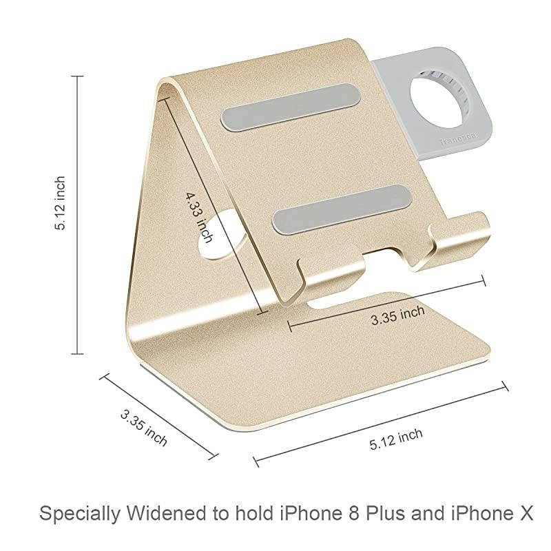 2in1 Charging Stand Compatible with Apple Watch Series 654321 and Apple Watch SE 38mm40mm42mm44mm and iPhoneiPad GoldMust Have Apple Watch Accessories