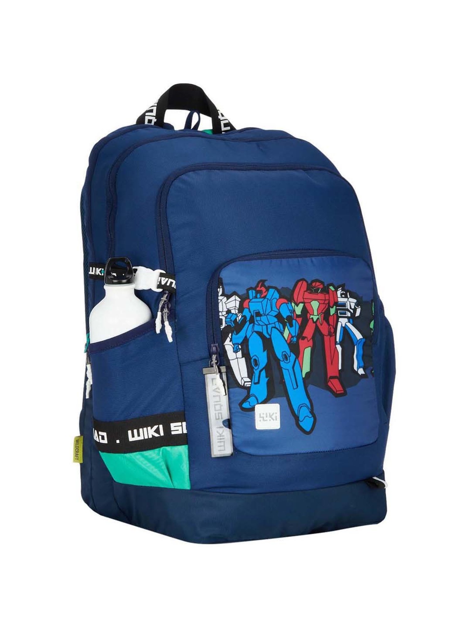 Wiki 40 Ltrs Blue Medium Backpack