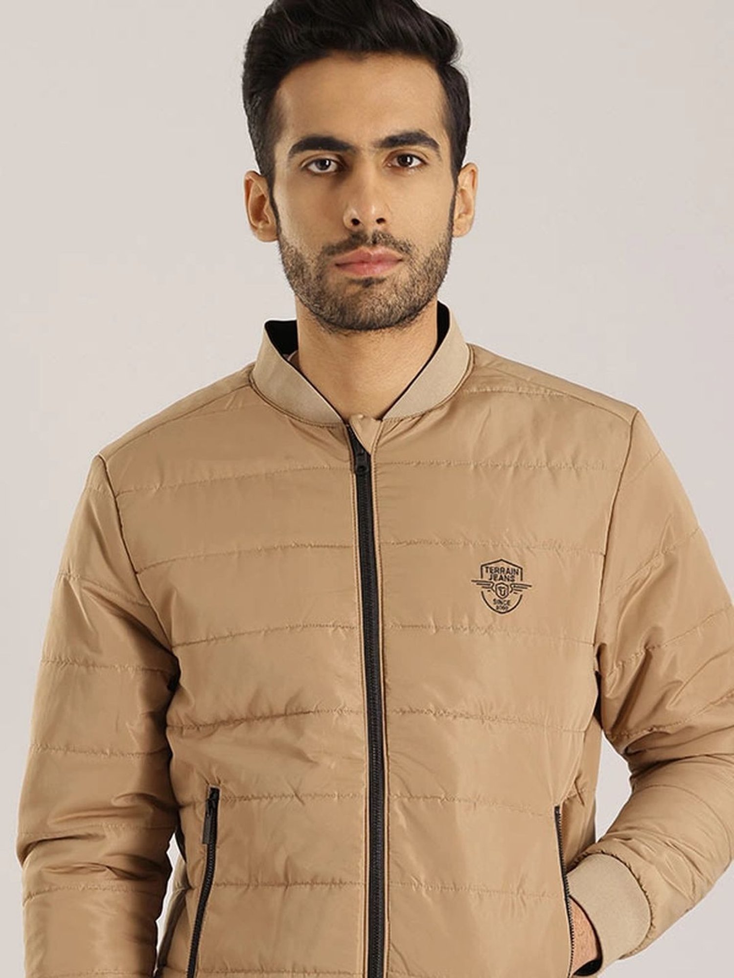 Indian Terrain Multicolor Regular Fit Printed Reversible Jacket