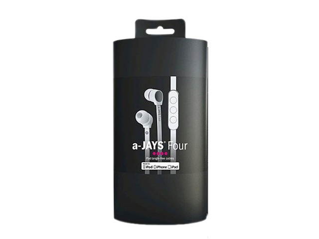 JAYS a-JAYS Four White T00082 Canal Earphone with Mic/Controller