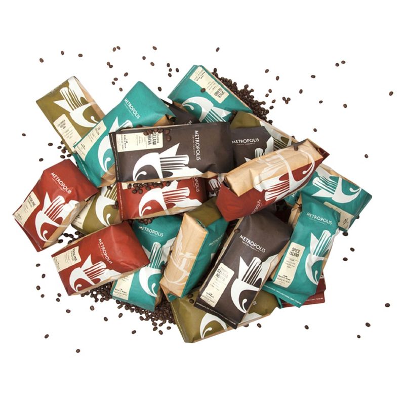 Metropolis Coffee French Roast Dark Roast Whole Bean Coffee - 12oz