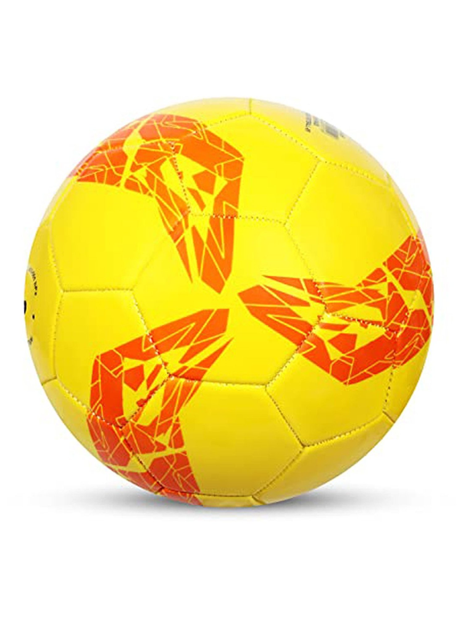AIVIN Brazil Machine Stitched Football (Yellow) Size - 5